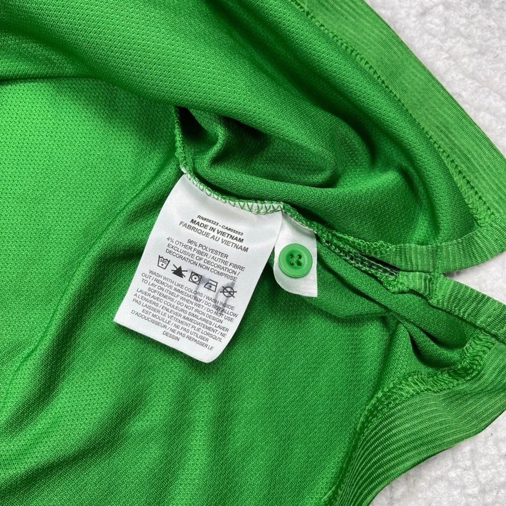 Oregon Ducks Polo Mens 4XL Green Nike Dri-FIT Short Sleeve Athletic CN7857-377